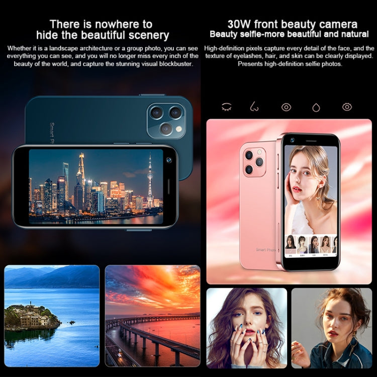 Face Recognition, 3.0 inch Android 9.0 MTK6737M Quad Core up to 1.1GHz, Bluetooth, WiFi, FM, Network: 4G, Dual SIM, 2GB+16GB Face Recognition, 3.0 inch Android 9.0 MTK6737M Quad Core up to 1.1GHz, Bluetooth, WiFi, FM, Network: 4G, Dual SIM, 2GB+16GB